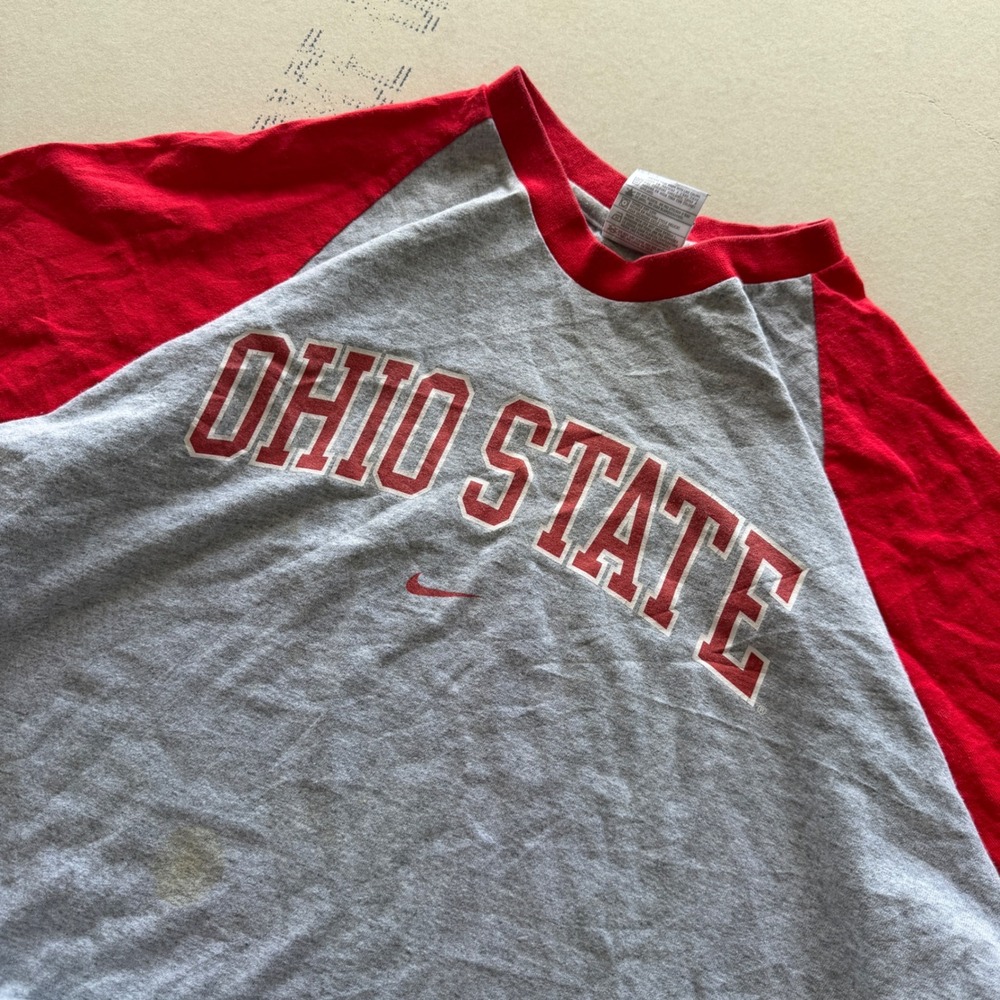 Y2K Nike Ohio‎ State T-shirt